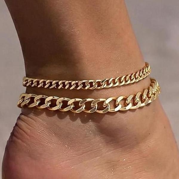 Luxe Chain Anklet - SereniiCo.
