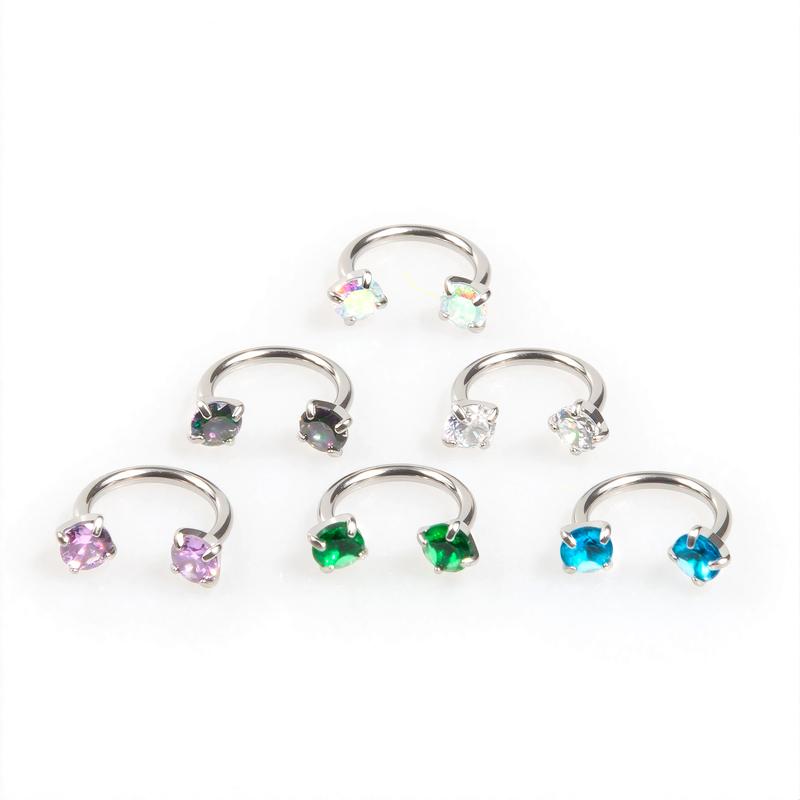 Gem Nose Ring Set - SereniiCo.