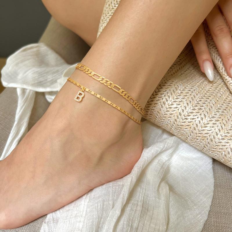 Initial Anklet - SereniiCo.