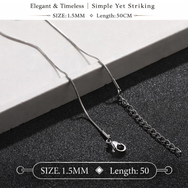 Glide Chain Necklace - SereniiCo